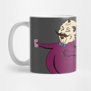 Plum Soap Man Mug